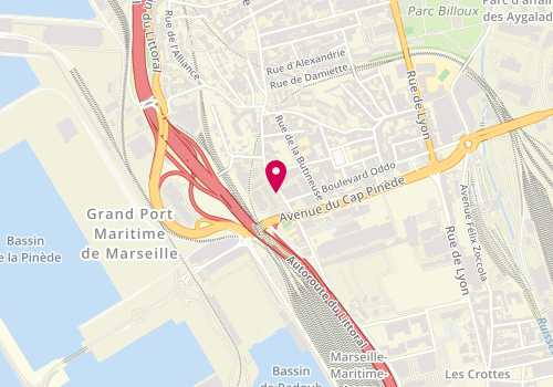 Plan de France services de Marseille 2ème - Bougainville, 171 Chemin Magrague Ville, 13002 Marseille